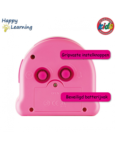 Jacques Farel Wekker - Kinder - Happy Learning- Roze