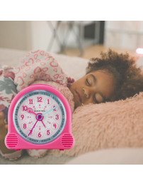 Jacques Farel Kinder Wecker Happy Learning Rosa