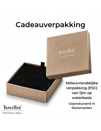 Traveller Oorbellen - Dames - Made in Germany - Zilver - Mat - Ster - Duurzaam - ø 6 mm - 571001