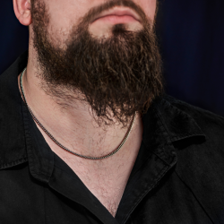 Traveller Collier - Herren - Kette Man - Made in Germany - Edelstahl - 50cm lang