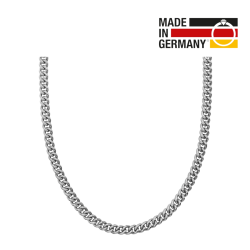 Traveller Ketting - Heren - Made in Germany - Edelstaal - 2,9 cm Breed - 50 cm Lang