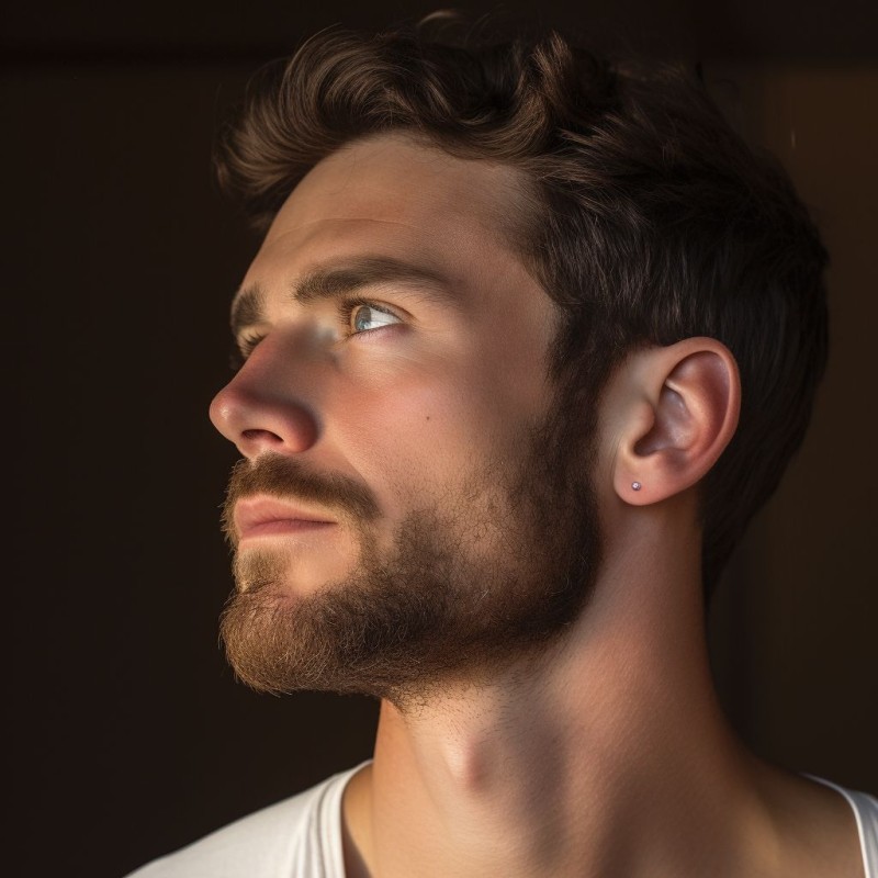 Traveller Oorbellen - Heren - Made in Germany - Zirkonia 2 mm - Edelstaal - Zilverkleurig