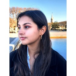 Traveller Ohrclip - Creolen - 33 mm - 22kt Vergoldet - 155833