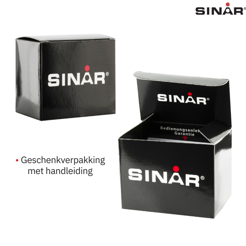 Sinar Horloge- Meisjes - Lila - Analoog - 10 Bar - 28 mm - Zacht Verstelbaar Bandje (12-17,5 cm) - XB-24-6