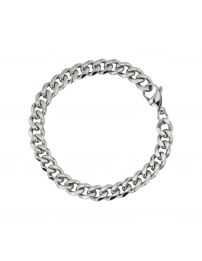 Traveller Bracelet - Men - Silver Coloured - Stainless Steel - Links - 22 x...