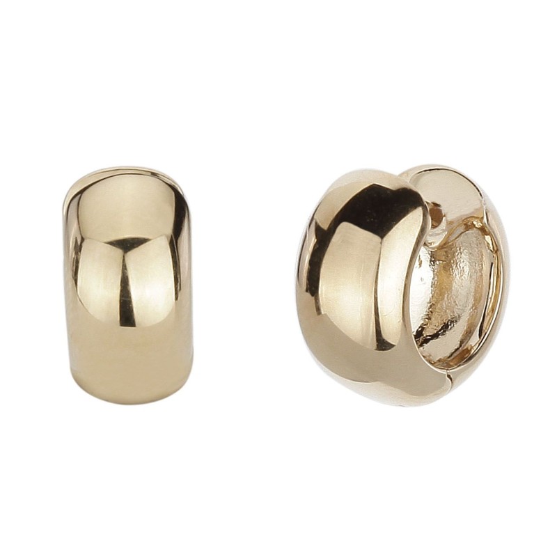Traveller Creolen - Vergoldet - Edelstahl - 14 x 8 mm - 166323