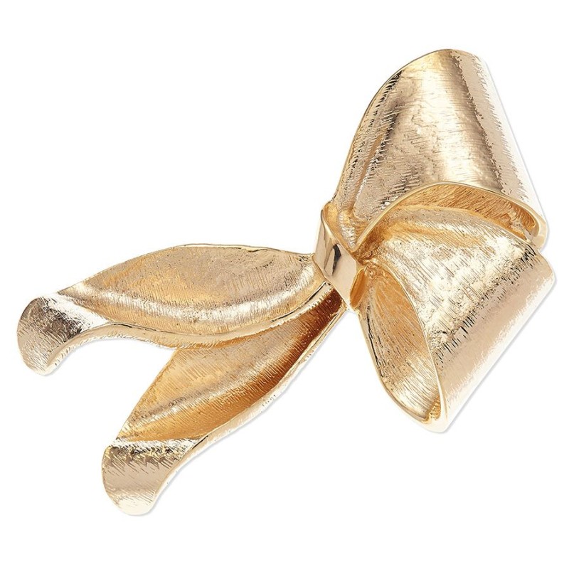 Grossé Brosche - Golden Age - Schleife - Vintage - Goldfarbe - Vergoldet - GJ30189