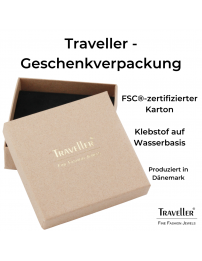 Traveller Ohrstecker - Edelstahl - Rund - Glieder - 20 mm - 181189