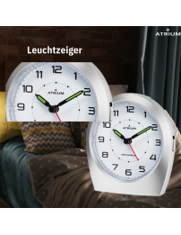 ATRIUM Funkwecker Analog Silber - A620-19