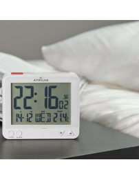ATRIUM Funkwecker Digital Weiss - A760-0
