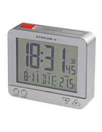 ATRIUM Funkwecker Digital Silber - A760-19