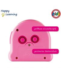 Jacques Farel Kinder Wecker Happy Learning Rosa