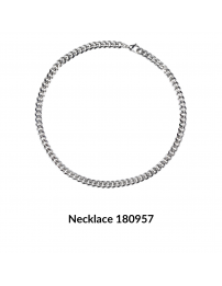 Traveller Bracelet - Men - Silver Coloured - Stainless Steel - Links - 22 x 0,9 cm - 180958