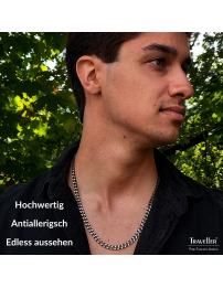 Traveller Collier - Herren - Kette Man - Edelstahl - 55cm lang