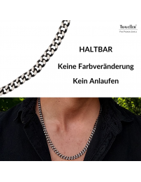 Traveller Collier - Herren - Kette Man - Edelstahl - 55cm lang