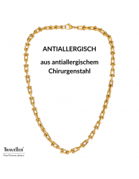 Traveller Kette - Gold - Glieder - Edelstahl - Vergoldet - 46 cm - 181270 