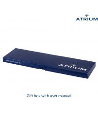 ATRIUM Watch - Ladies - Analogue - Gold Coloured - Brown Leather Strap - Clear Dial - 27 mm - A37-27