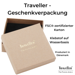 Traveller Ohrstecker - Silberfarben - Kristall - Türkis - Platiniert - 10mm - 157857