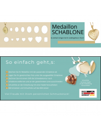 Traveller Foto Medaillon - Made in Germany - Silber - Glänzend - Herz 20x20mm - Nachhaltig - Kette 45 cm - 571007