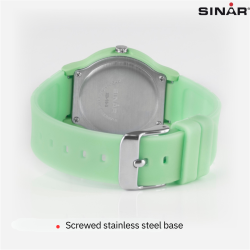 SINAR Watch - Mint - Analogue - 34 mm - 10 Bar - Adjustable Strap 13-18 cm